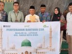 Bantuan CSR Peralatan Ibadah PT Pegadaian Cabang Bima untuk Masjid Al Ijtihad