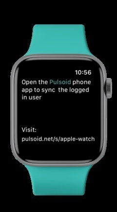 Buka aplikasi Pulsoid di Apple Watch