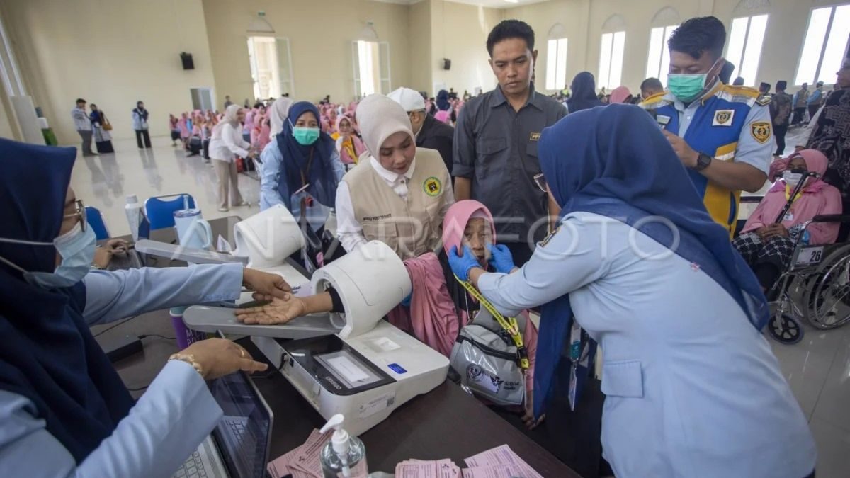 Jemaah Haji Indramayu Kloter Pertama Tiba di Asrama