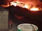 Kebakaran Hebat Guncang Diduga Kawasan Industri Losarang, Genset Terbakar
