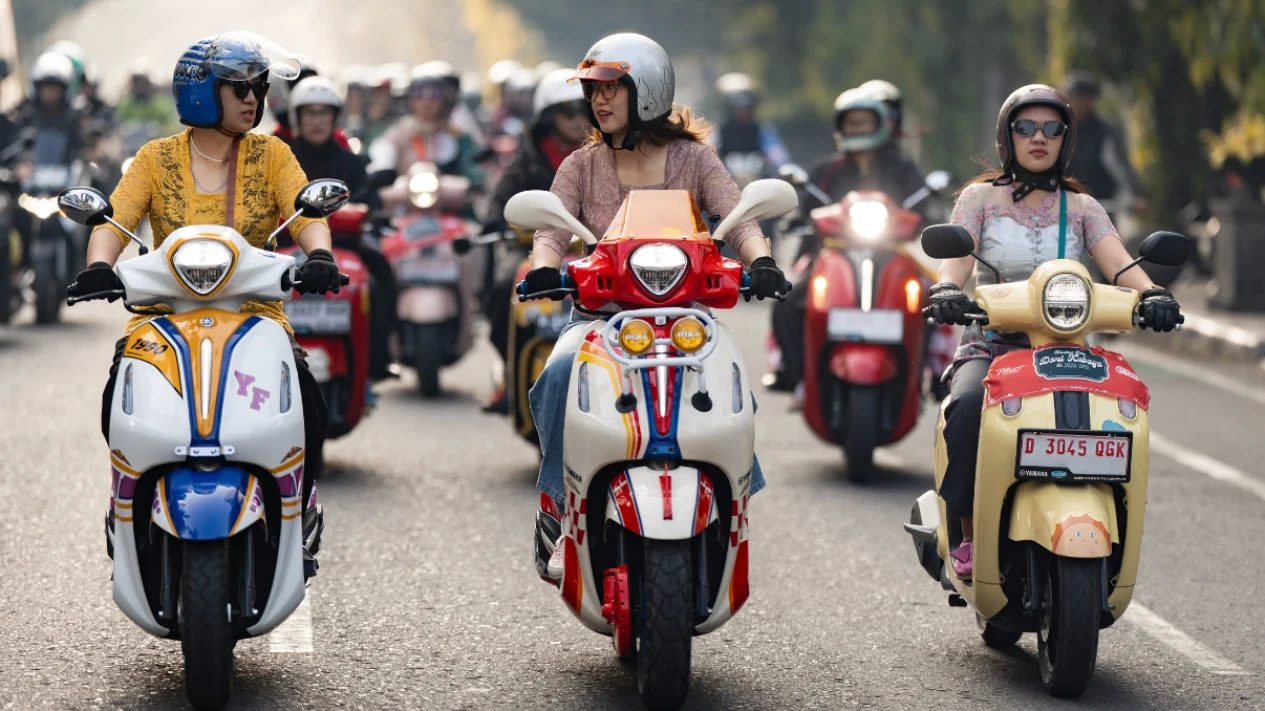 Lebih Dari Hobi, Berkendara Jadi Wadah Ekspresi Perempuan