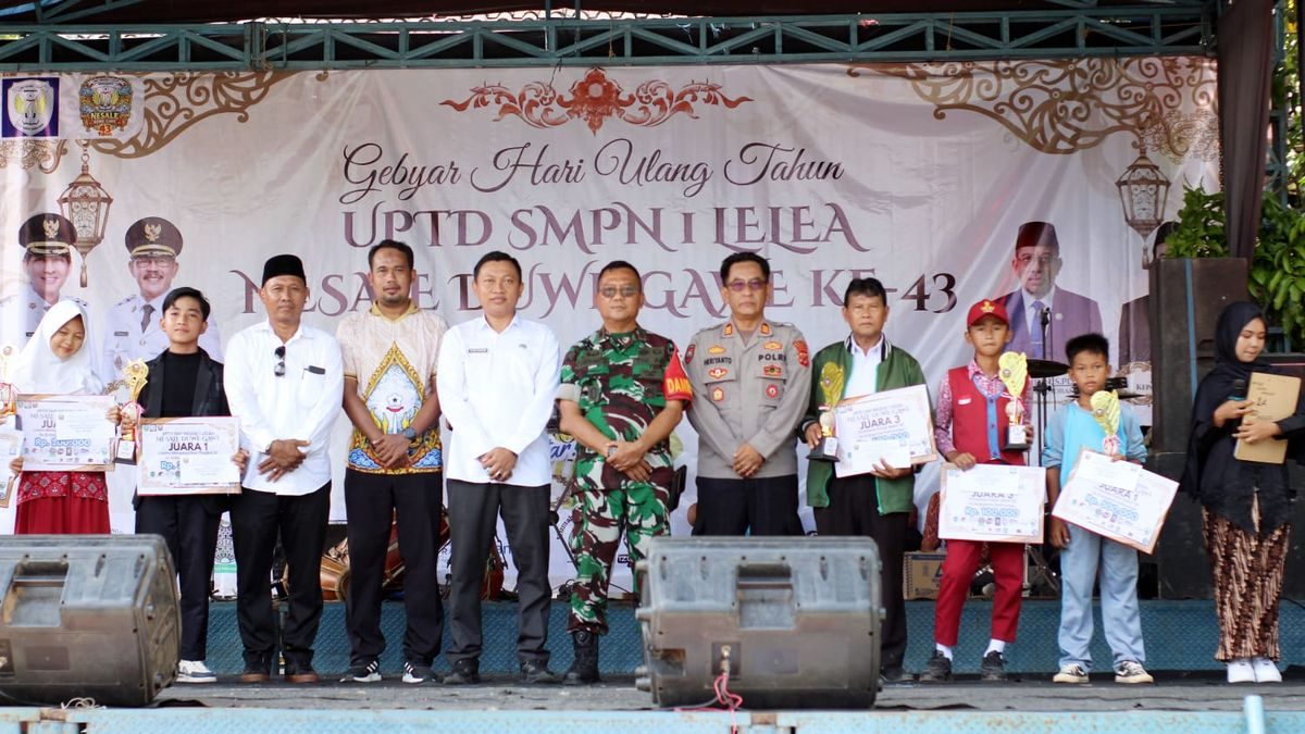 Panggung Bakat Siswa Ramaikan HUT ke-43 SMPN 1 Lelea