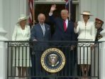 Trump Mengaku Sepupu Raja Inggris, Ingin Tinggal di Istana Buckingham