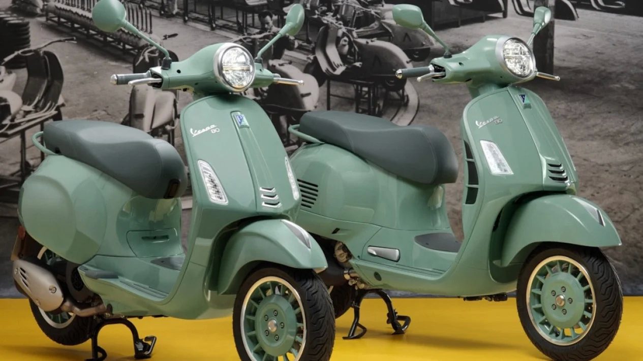 Vespa 80 Tahun: Nuansa Klasik dalam Warna Baru