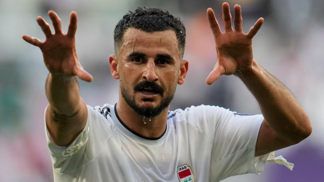Aymen Hussein, Penyerang Timnas Irak, Dikabarkan Merapat ke Persib Musim Depan