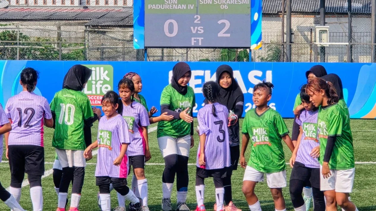 Bakat Muda Sepak Bola Putri Berkembang di Kota Patriot