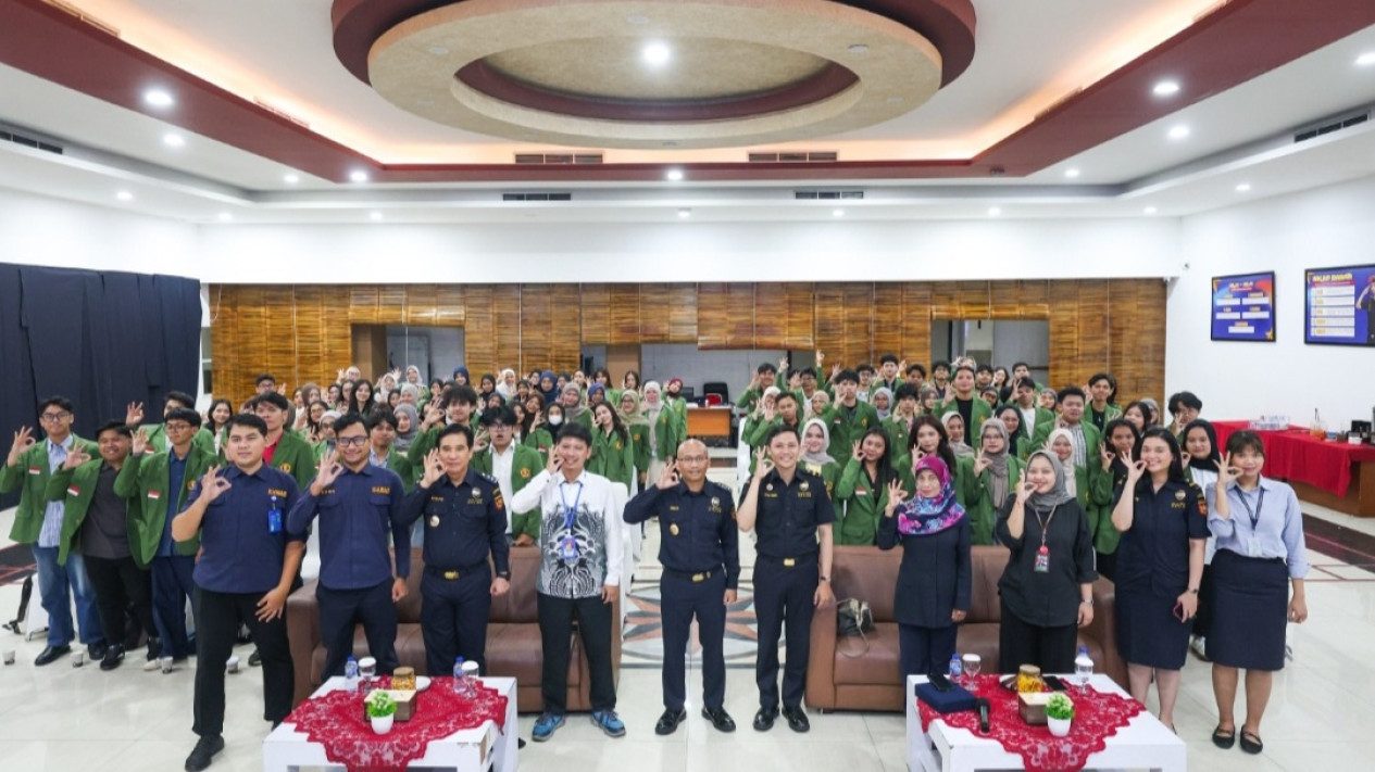 Bea Cukai Tanjung Priok Terima Kunjungan Mahasiswa UPN untuk Jembatani Kampus dan Industri