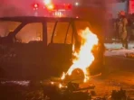 Jeriken Bensin Ditemukan di Minibus Terbakar di Kembangan