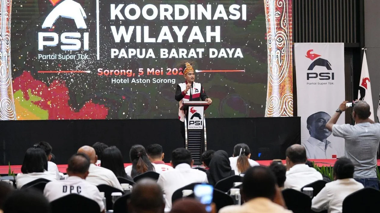 Kaesang Ajak Kader di Papua Barat Daya Perkuat Struktur Sampai Tingkat Bawah