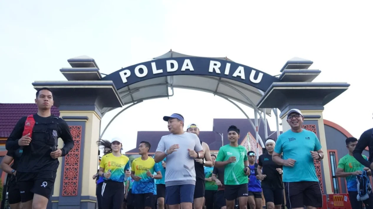Kapolda Riau Peringatkan Ancaman Super El Nino di Acara Lari Terbesar Sumatra