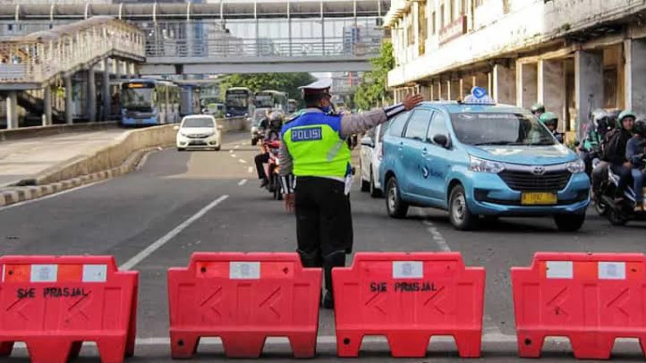 Rekayasa Lalu Lintas Peringatan May Day di Monas Hari Ini