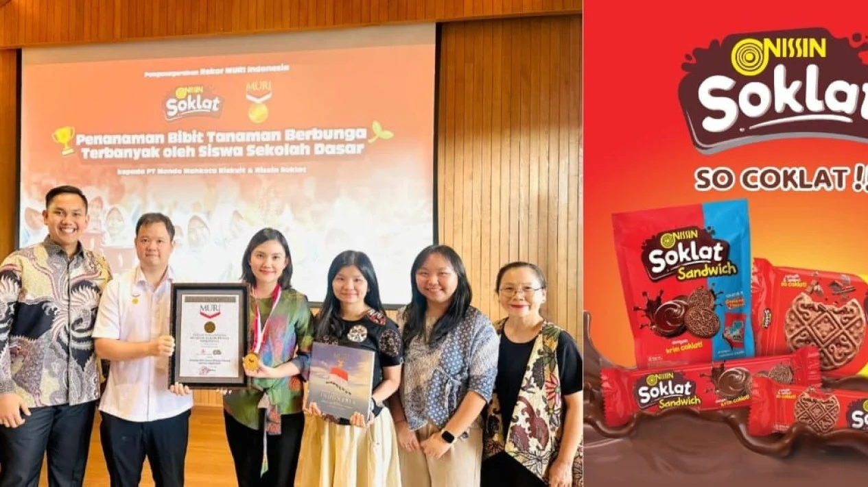 Ribuan Siswa SD Bersama Monde Mahkota & Nissin Soklat Peduli Lingkungan