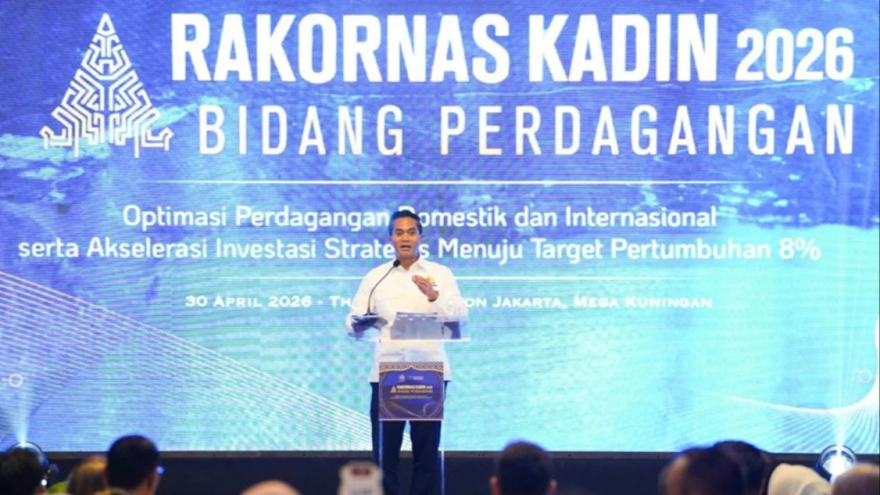 Sinergi Antarprovinsi hingga Pasar Global Jadi Sorotan Anindya Bakrie di Rakornas Perdagangan Kadin