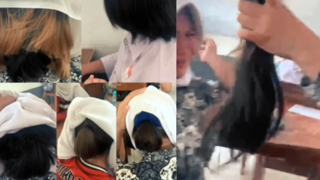 Siswi SMKN 2 Garut Menangis Akibat Rambut Digunting Guru BK, Tuai Reaksi Warganet