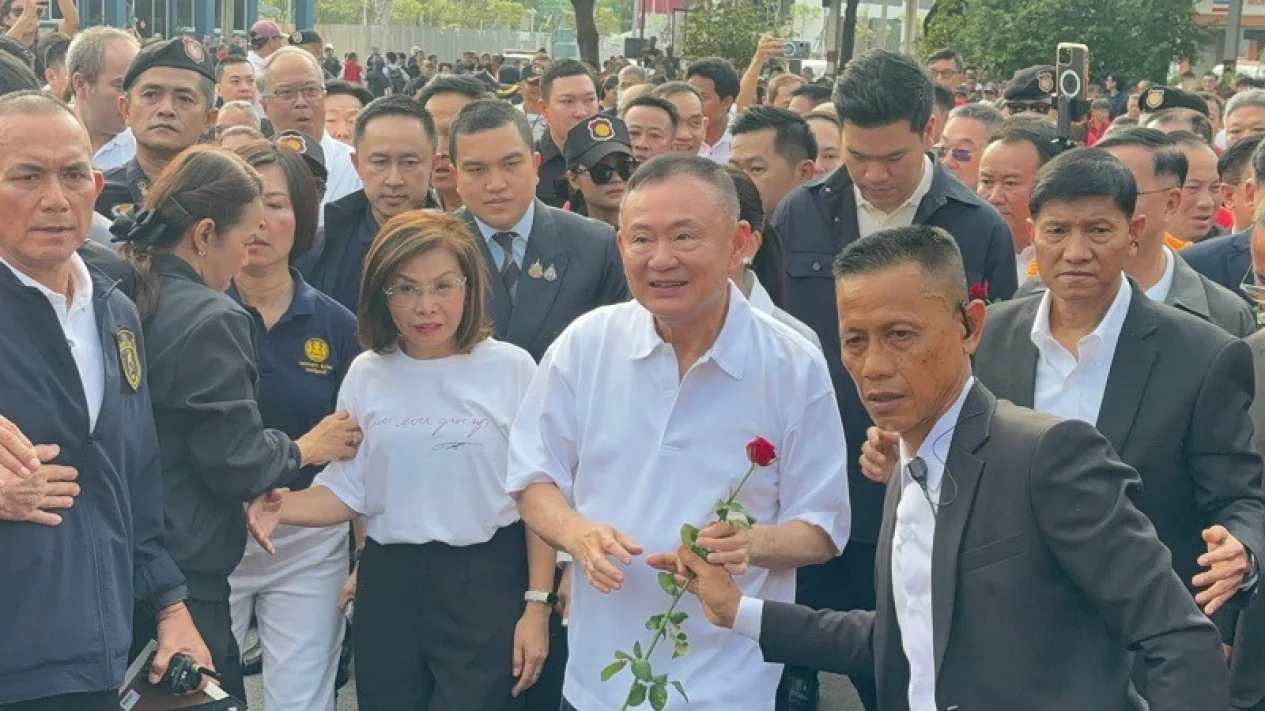 Thaksin Shinawatra Keluar dari Penjara