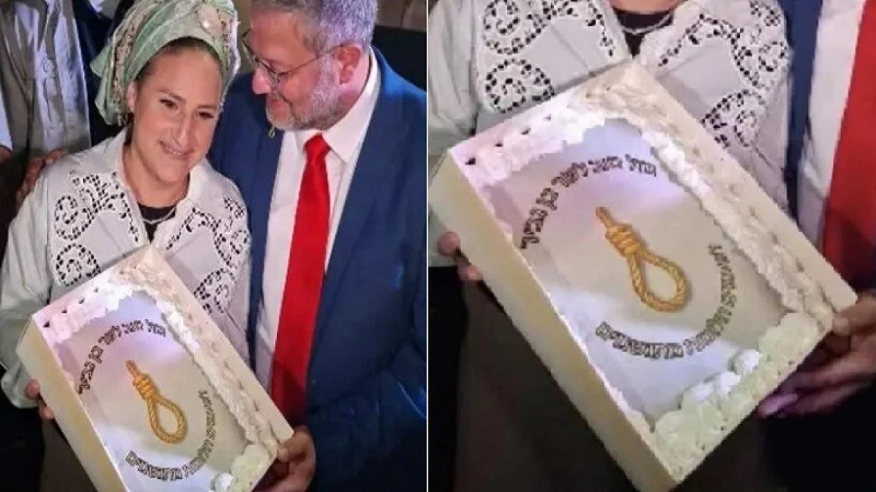 Ultah dengan Kue Bergambar Tali Gantungan, Menteri Israel dan Istri Dituding Punya Gangguan Jiwa