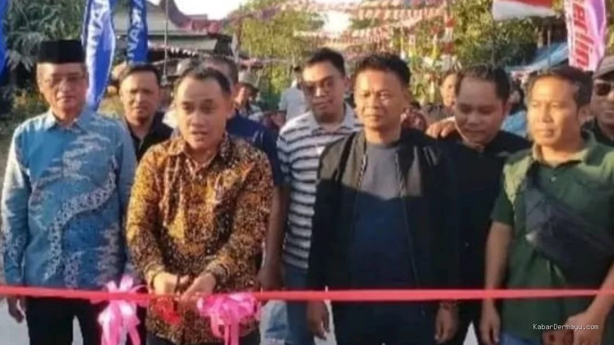 Jalan Mulus Temiyang Rampung, Warga Ucapkan Terima Kasih ke Lucky Hakim