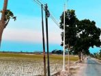 PJU Baru Terpasang, Kawasan Toang Pecuk Kini Terang dan Aman