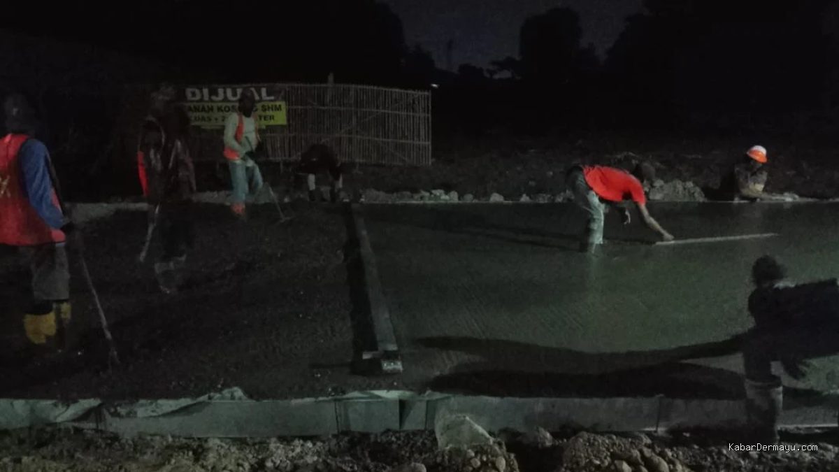 Rehabilitasi Jalan Olahraga Indramayu Dimulai, Demi Ekonomi Warga
