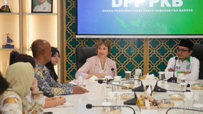 Cak Udin di Depan Delegasi IRI: Regenerasi Politik PKB Nyata, Bukan Slogan