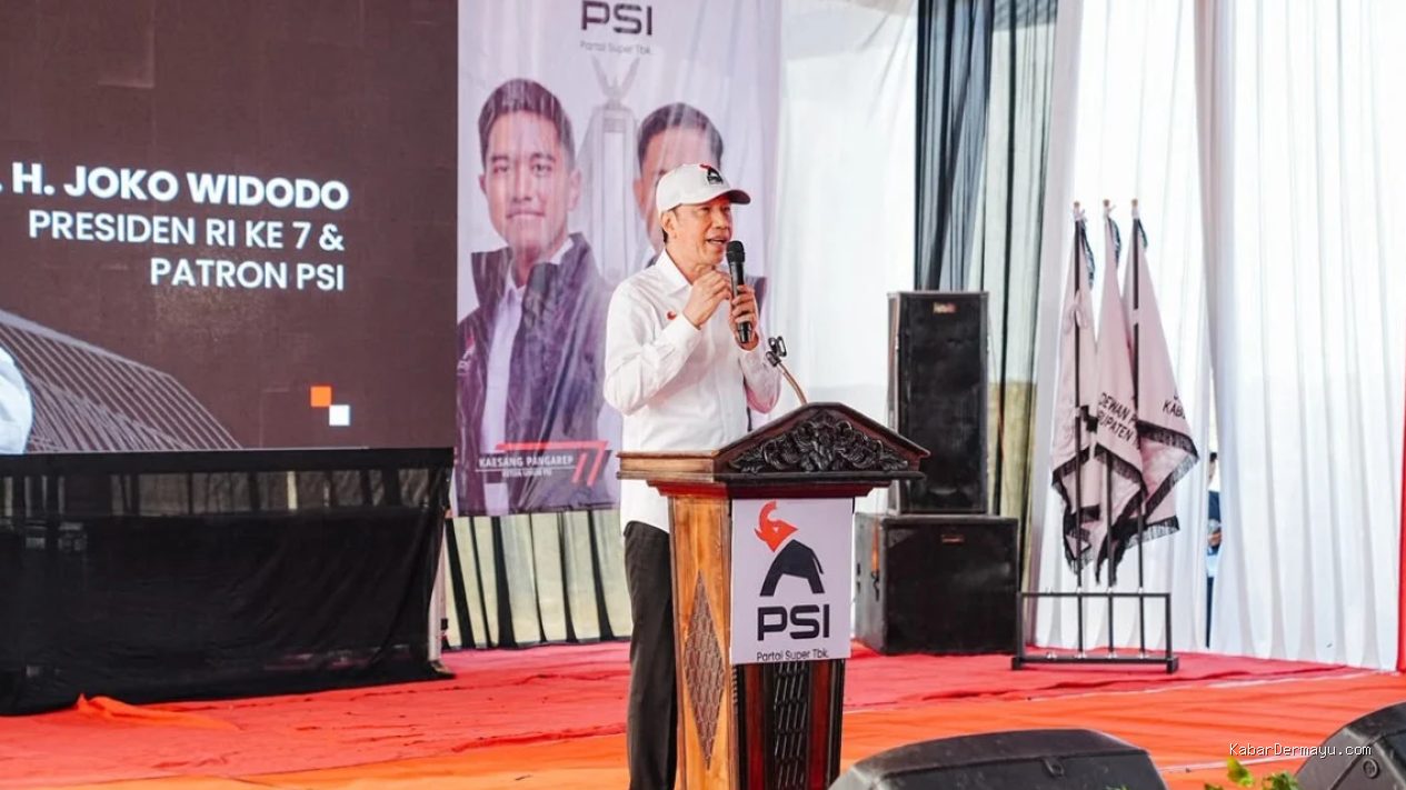 Jokowi Sentil Kader PSI: Struktur Partai Jangan Cuma Formalitas