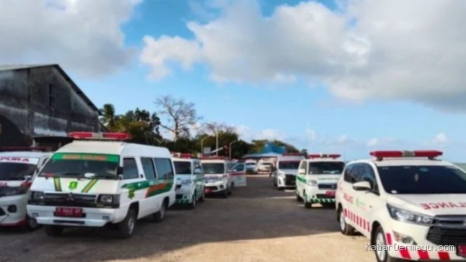 Kebakaran KM. Mutiara Sentosa II: 20 Ambulans Siap Evakuasi Korban