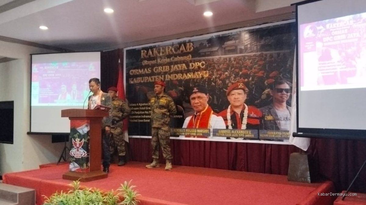 Rakercab GRIB Jaya Indramayu: Arahan Strategis Ketua Umum Disampaikan