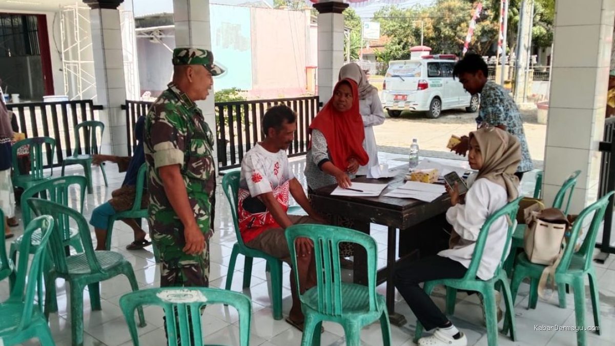 Skrining Massal TBC di Desa: Aksi Puskesmas Lelea & Babinsa Tamansari