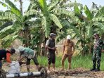 Strategi Tanam Petani Tunggul Payung: Danramil Lelea & BPP Beri Arahan Teknis Atasi Kendala Lahan