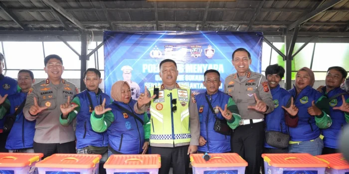 Akses Komunitas Ojol Sukabumi, Kakorlantas Dukung Buruh Jabar ke Jakarta untuk Hari Buruh