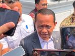 Bahlil: Reshuffle Kabinet? Tunggu Saja