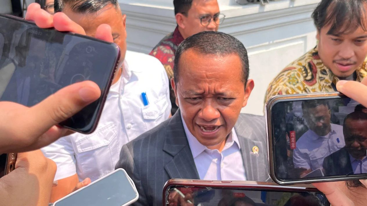 Bahlil: Reshuffle Kabinet? Tunggu Saja