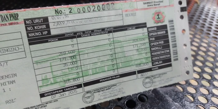 Dasar Pengenaan Pajak Kendaraan: Penjelasan Lengkap