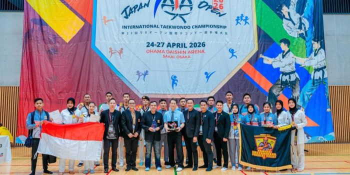 Juara Umum Taekwondo di Jepang: Tim Garbha Presisi Kalahkan Lawan Internasional