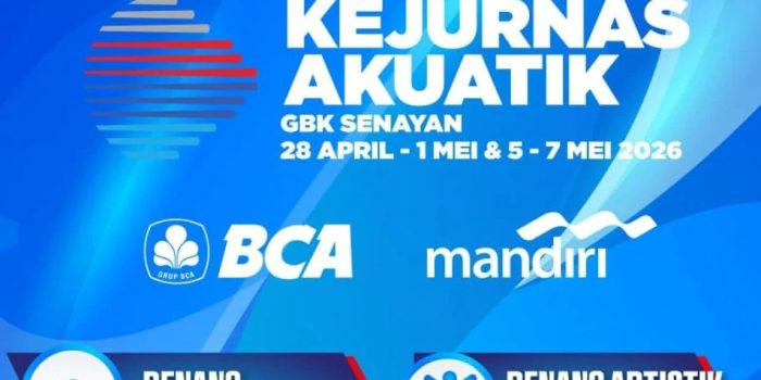 Kejuaraan Nasional Akuatik 2026: Seleksi Menuju SEA Age Group dan Asian Games