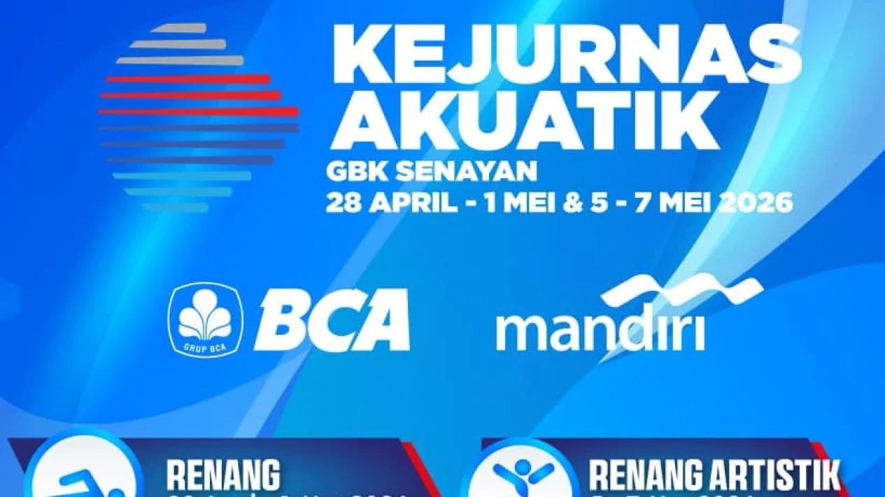 Kejuaraan Nasional Akuatik 2026: Seleksi Menuju SEA Age Group dan Asian Games
