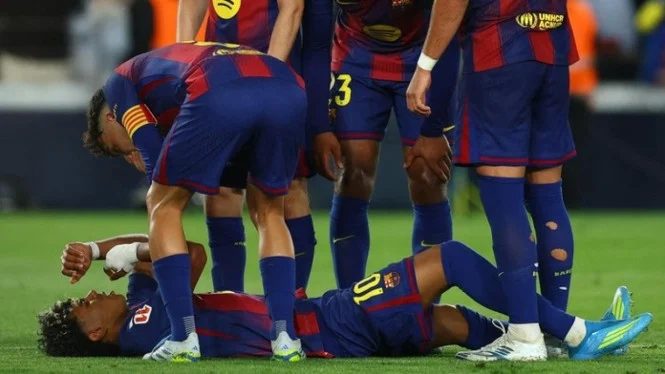 Lamine Yamal Absen Hingga Akhir Musim, Barcelona Terpuruk