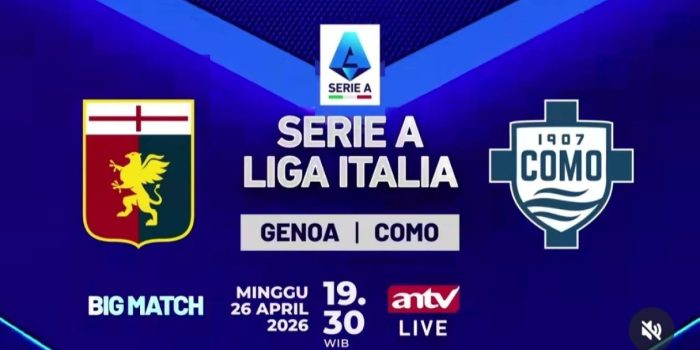 Live Serie A: Genoa vs Como di ANTV