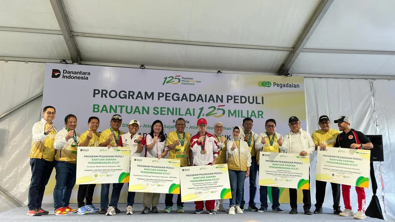 Pegadaian Alokasikan Dana Rp1,25 Miliar untuk Atlet Difabel dan Prasejahtera