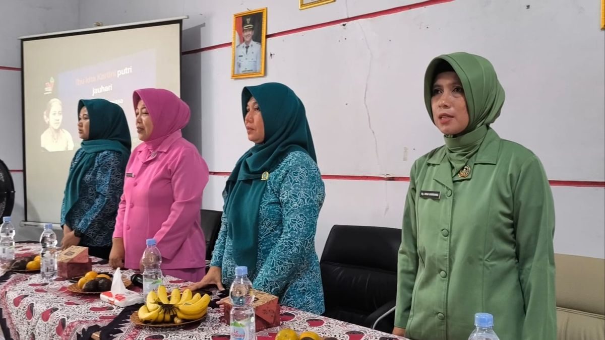 Perkuat Pemberdayaan Perempuan Lewat Kolaborasi Persit dan PKK Anjatan