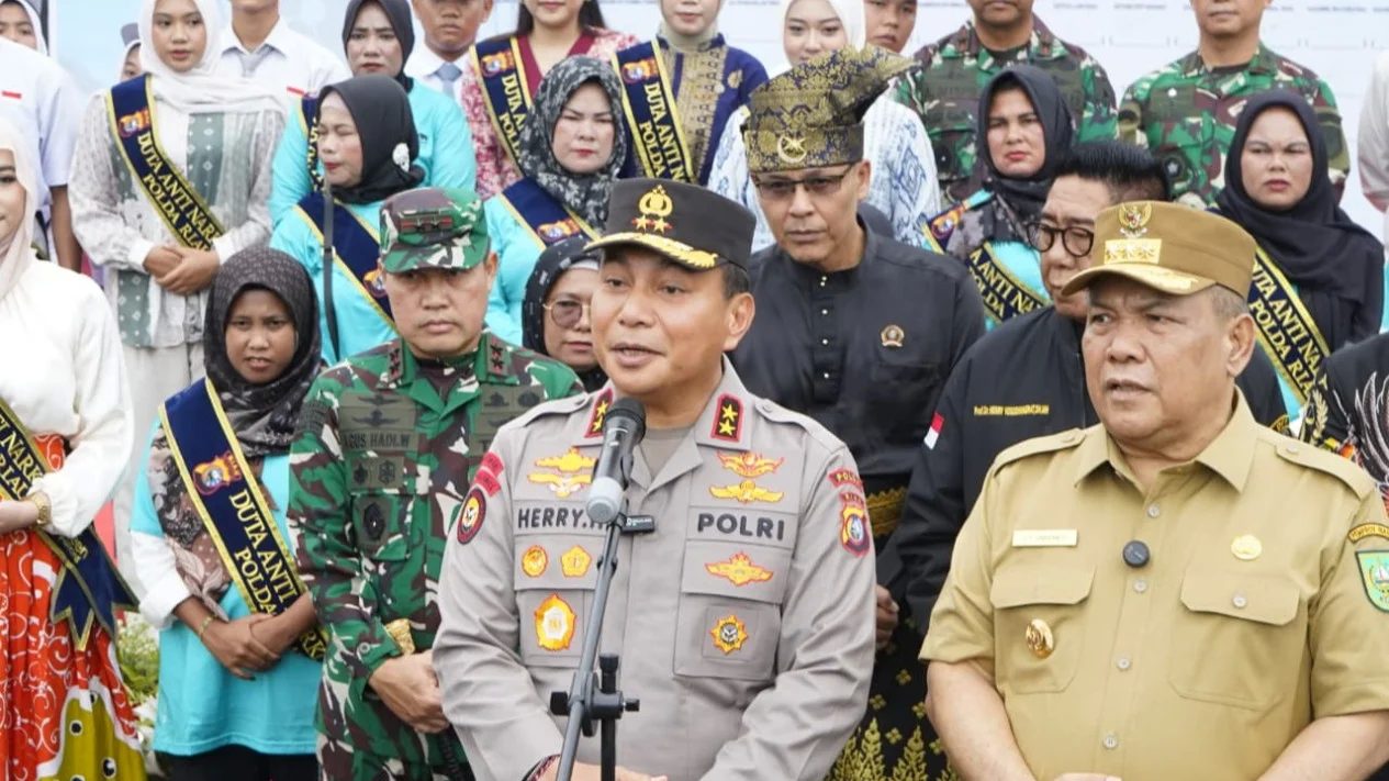Satgas Dikerahkan Tangani Peredaran Narkoba Jaringan Internasional di Riau