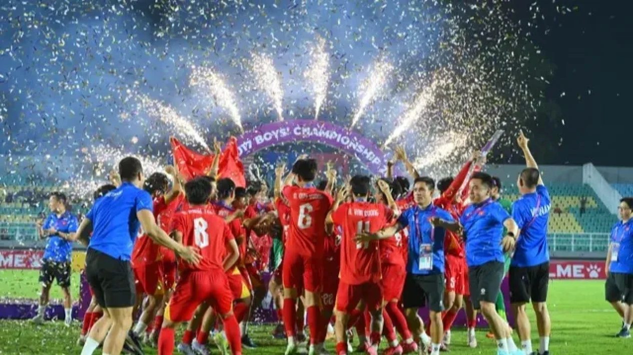 Vietnam Raih Gelar Piala AFF U-17, Indonesia Tersingkir