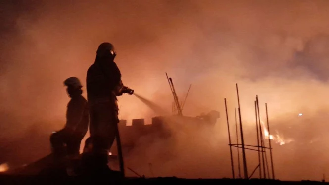 27 Rumah Terbakar di Tambora, 250 Warga Mengungsi