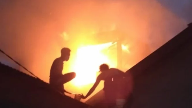 4 Lansia Tewas Terpanggang dalam Kebakaran di Priok