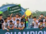Bangkit Luar Biasa, Sumsel United U-19 Raih Gelar Juara EPA Championship