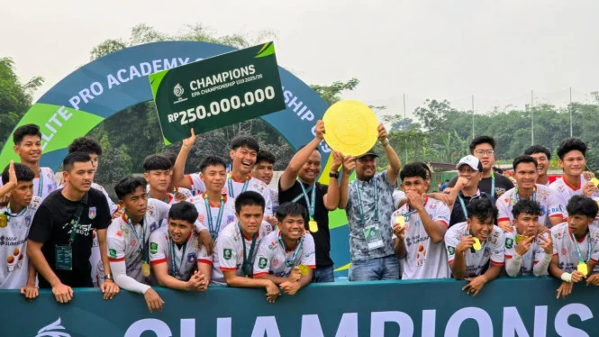 Bangkit Luar Biasa, Sumsel United U-19 Raih Gelar Juara EPA Championship