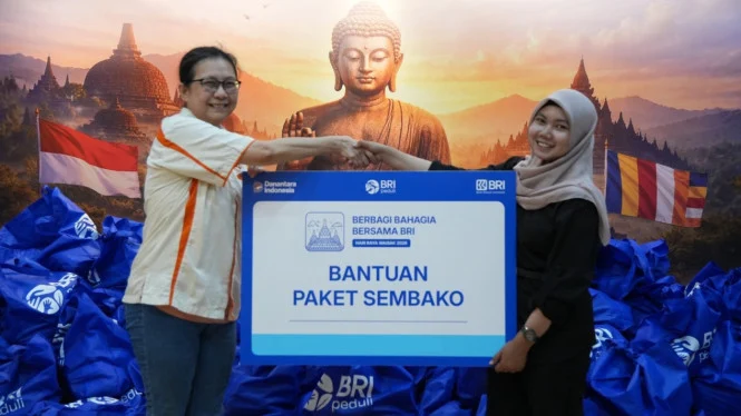 Bantuan 1.000 Paket Sembako BRI untuk Umat Buddha di Hari Waisak 2026