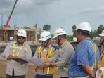 Brantas Abipraya Pastikan Proyek Sekolah Banjarbaru Rampung Sesuai Target