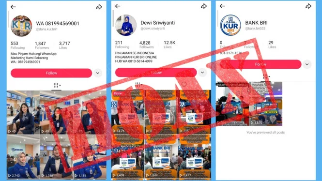 BRI: Pengajuan KUR Wajib Datang Langsung, Waspada Penipuan Online