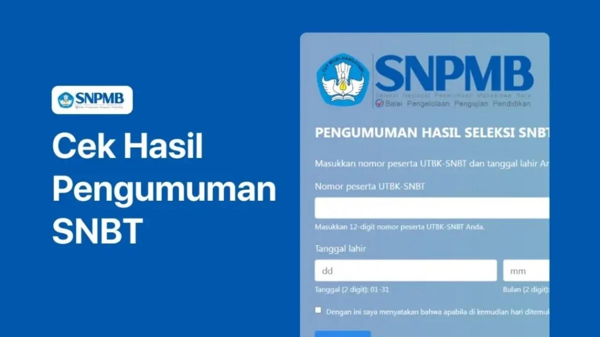 Cara Login Pengumuman SNBT 2026 & Cek Hasilnya Terbaru
